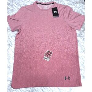 Under Armour Vanish Elite Seamless Fade Jersey top Prime Pink Men’s Medium NEW